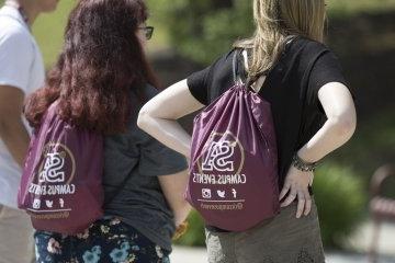 Students featuring Student Activities backpacks