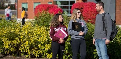 Ric student on the east campus